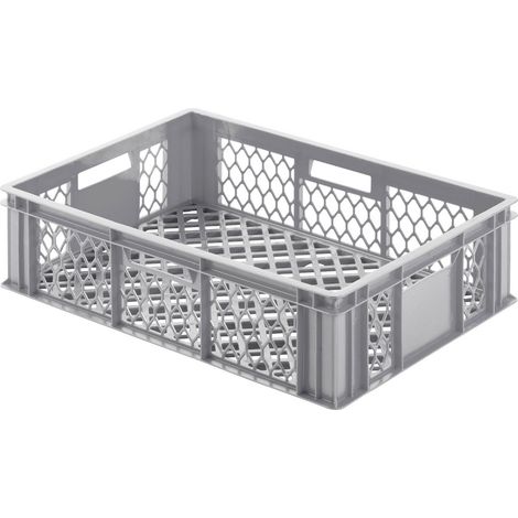 Alutec 05055 Kunststoffbox (L x B x H) 400 x 600 x 170 mm Grau 1 St.