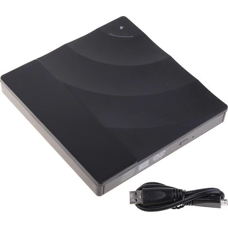 Lecteur DVD externe USB 3.0 CD DVD +/-R pour graveur DVD slim (1/5)