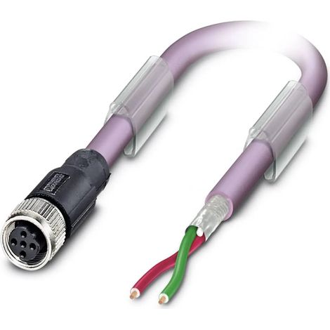 [NEUWERTIG] B-Ware Phoenix Contact Sensor /Aktor Datensteckverbinder Anschlusskabel Buchse M12 5m