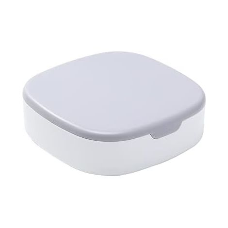 Boîte à Bijoux pour Femme, Portable Rangement Bijoux en PU Cuir Coffret à Bijoux, Organisateur Boîte de voyage Pour Fille & femme, Bagues, Boucles D'oreilles (Gris) (1/5)