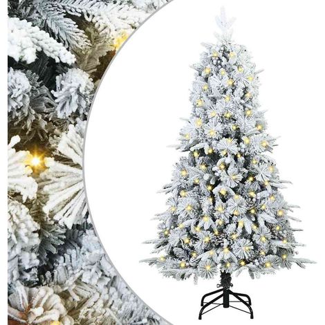 Árbol de Navidad artificial con ramas articuladas 150 cm vidaXL