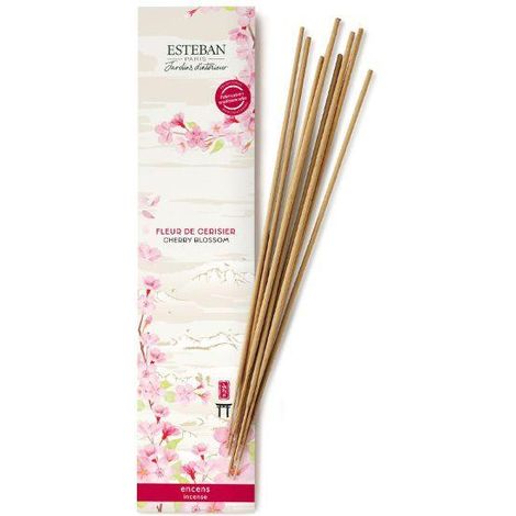 Esteban - Encens indiens 20 bâtonnets Fleur de Cerisier (1/3)