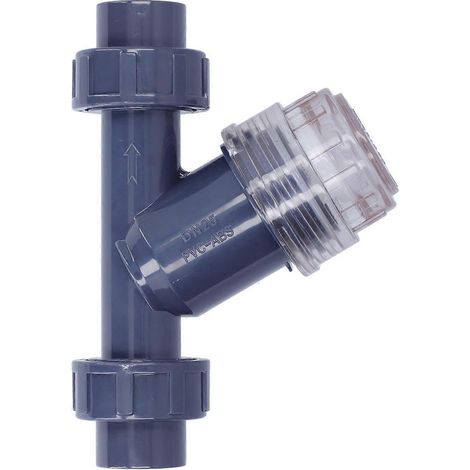 Tropfbewässerungsfilter aus PVC, stabil, langlebig, geringer Widerstand, praktischer Filter für Bewässerungswasserleitungen