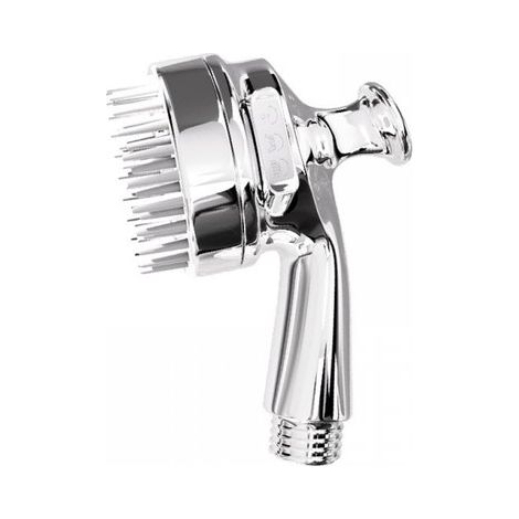 Ducha de mano, Masajeador de baño 2 en 1, Mascotas, Incluye interruptor, Grifos de bidé, Conector de manguera, Dientes de silicona suave, Asa (1/5)