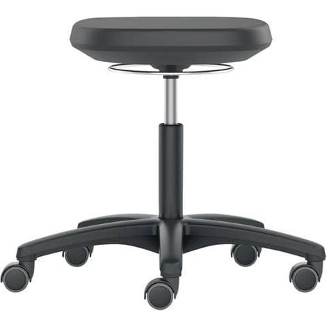 Drehhocker Labsit Rollen Skintecpolster Sitzhöhenverstellung 450-650 mm BIMOS (1/2)