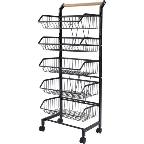 5-Tier Kitchen Trolley (1/2)