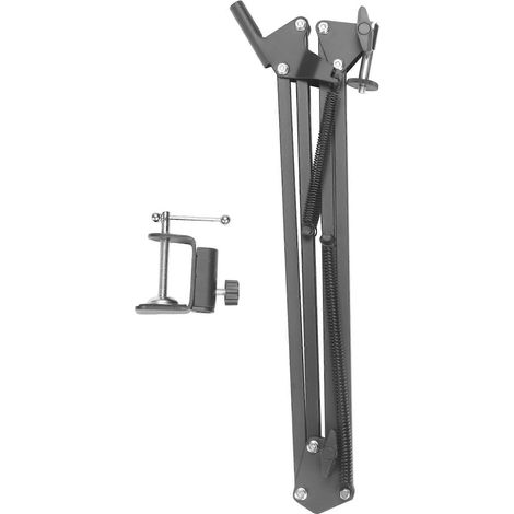 Support de bureau réglable avec bras articulé et pince de suspension pour webcam Logitech C922 C93 (1/5)