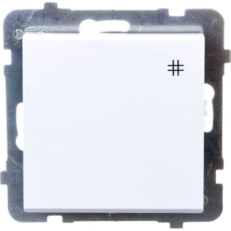 Sonata Kreuzverbinder weiß matt ŁP-4R/m/75