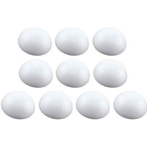 Autocollant Trou Avec Vis - Diamètre 32 mm - Hauteur 12 mm - Blanc - Lot de 10