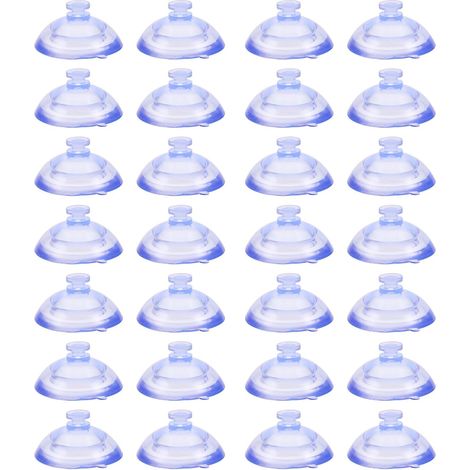 30 ventouses pour vitres : en PVC transparent sans crochets Support ul (1/5)