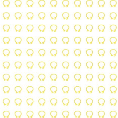 8mm Bagues de Patte pour Pigeons, Identification, 100 Pièces, Sans Texte, Fournitures Avicoles, Jaune (1/5)