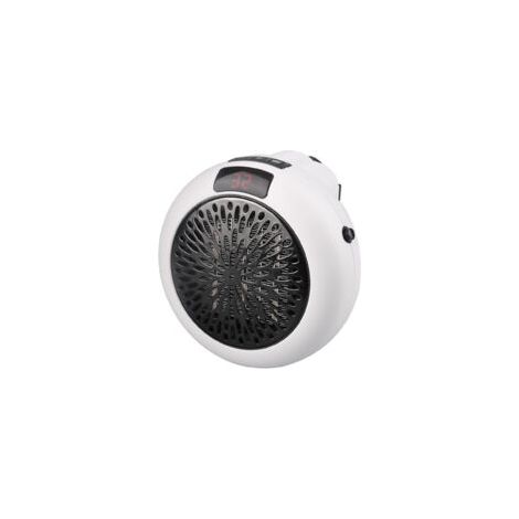 Petits radiateurs d'appoint, radiateur électrique portable 900 W avec thermostat et minuterie réglables, protection contre la surchauffe et affichage LED, radiateur d'appoint