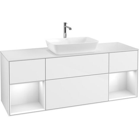 Villeroy & Boch F861GFGF Waschbeckenunterschrank Finion F86 (1/2)