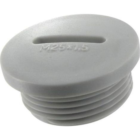 Bouchon bombé Polyamide gris ISO 32 BLM 104322
