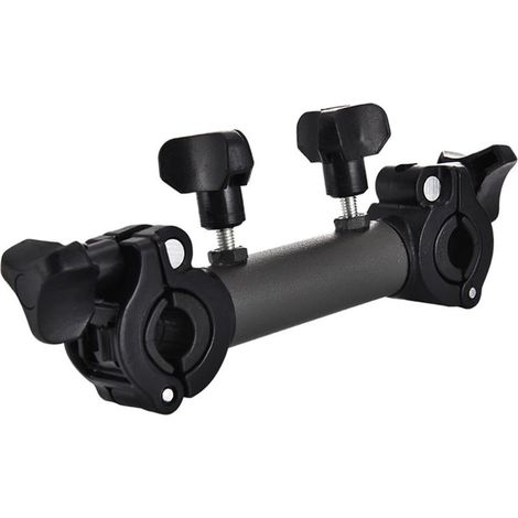 Accessoire pour support de parasol de chaise de pêche : support de parasol pivotant à 360°, détachable, structure robuste, connecteur pour parasol. (1/5)