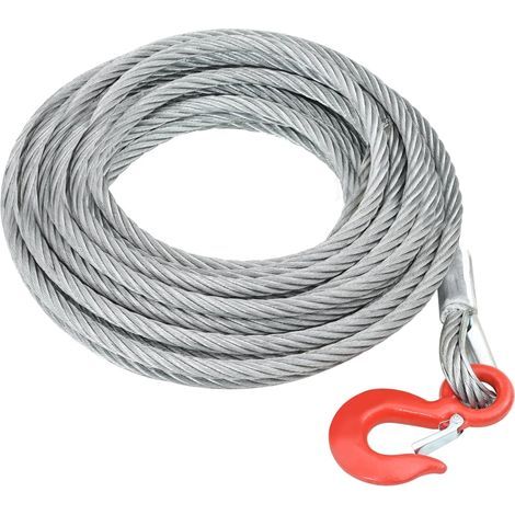 Câble en acier 3200 kg 20 m (1/4)