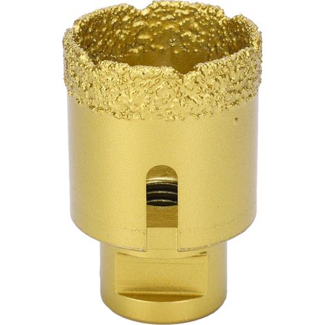 Foret diamanté pour perçage du marbre et du béton, M14 40 mm, foret brasé, outil de perçage pour marbre et béton (1/5)