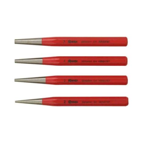 MASIDEF - SET 4 Punzoni: pz.120 x 10 x 2mm. - 120 x 10 x 3 mm.120 x 10 x 4 mm. - 120 x 10 x 5 mm.