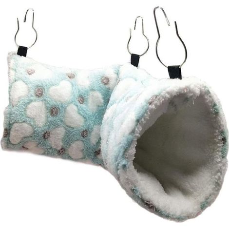 Tunnels suspendus pour petits animaux, jouets suspendus pour hamsters, hamacs suspendus, accessoires de literie adaptés aux (1/5)