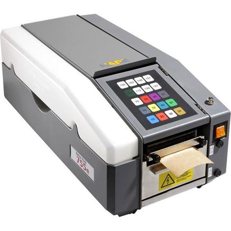 Nassklebebandspender Vario 755 Anschluss 220V f.Bandbreite 40-100mm Tischgeraet Maße 540x26x230mm
