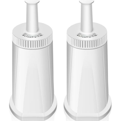 Ersatzwasserfilter für Breville Barista Touch BES880, Barista Pro BES878, Oracle Touch BES990, Oracle BES980 und BES920 Dualboiler-Espressomaschinen, Bambino Claro Swiss Sage, 2er-Pack, BES008WHT0NUC1