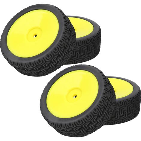 Lot de 4 pneus de rechange pour voiture RC 1/10 haute vitesse HSP / HPI (1/5)