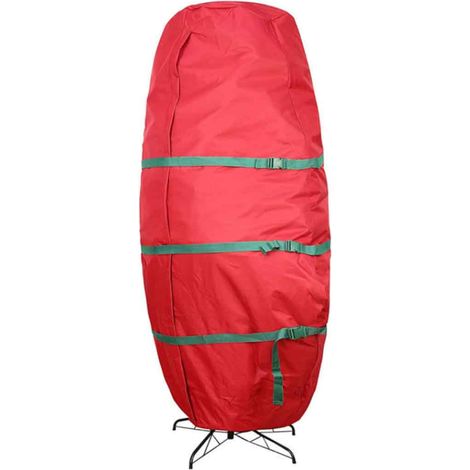Sac de rangement pour sapin de Noël, housse anti-poussière, verrouillable et étanche (89x190cm)