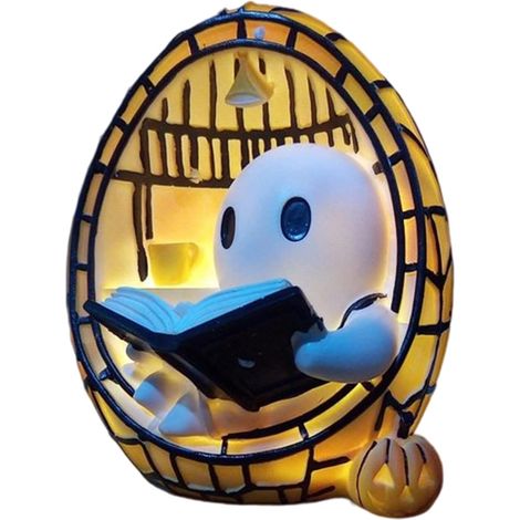 Lampe De Lecture Fantôme Pour Livres LED À Couleurs Variables (1/5)