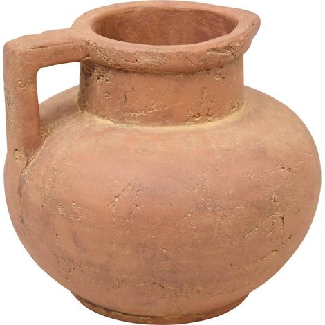 Vase Cruche en Terre Cuite "Romia" 18cm Terracotta (1/3)