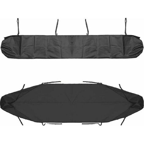 Housse de protection pour store banne, store banne de terrasse 4 m, housse de protection anti-poussière, housse de rangement pour store banne grise, protection imperméable en hiver