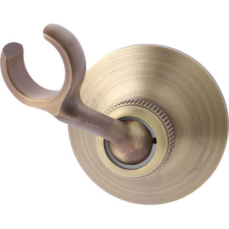 Support de douchette de style antique européen, support de douchette tout en cuivre, rotation réglable (1/5)