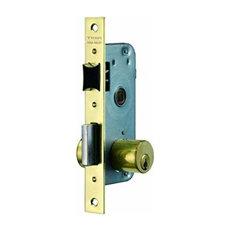 Tesa Assa Abloy 200040HL Serratura De Serratura da infilare De Legno Bronzo (Ottone) Entrata 40 mm 2000 (1/3)