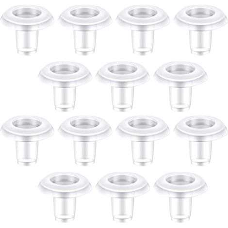 Bouchons de Rail Inférieur en Plastique Compatibles et Faciles à Installer Lot de 40 Accessoires pour Stores de Fenêtres pour Stores Horizontaux (1/5)