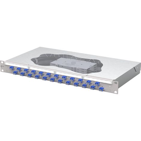 Metz Connect Patchfeld splice 24xLC-D OS2 1504597424-E