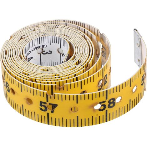 Mètre de couture rétractable plastique braille, pour fitness (1/5)