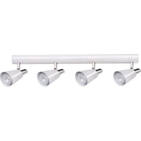 Plafonnier spot Kanlux SEMPRA 4xGU10 blanc métal orientable (1/5)