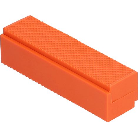 2Protège-mors magnétiques ABS 4.5 pouces avec rainures en V multiples pour établi, 2 pièces. (1/5)