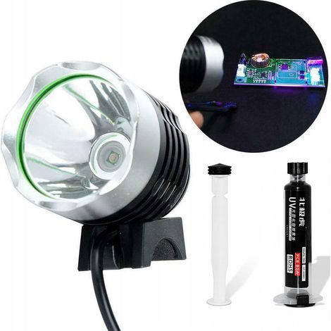 Set Soldermaska Nera 10ml con Pistone e Lampada UV – Protezione PCB, Isolamento Elettrico  Utensili per Riparazione Circuiti Stampati (1/5)