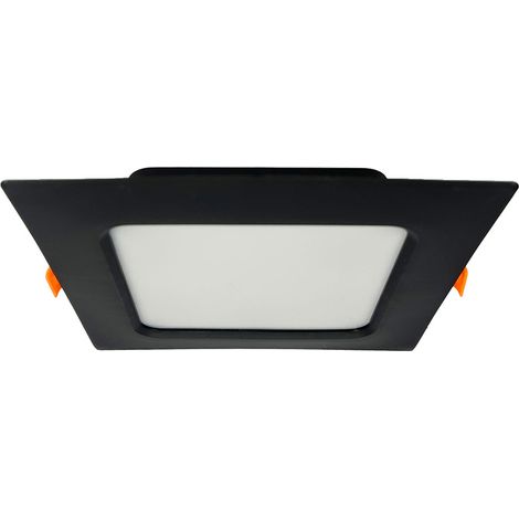 Spot de plafond LED encastré ALEXIS-SQ 18W 1660lm IP20 CCT carré noir HOROZ (1/5)