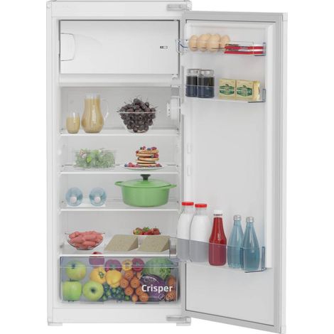 Beko – Réfrigérateur intégré 1 porte 54cm 175L – Volume 156L réfrigérateur – Congélateur 19L - Technologie MinFrost – Classe E