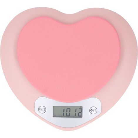 Balance de Cuisine Numérique 1g Précision 5kg Balance Alimentaire Rechargeable en Forme de Coeur pour la Cuisson de la Cuisson (1/5)