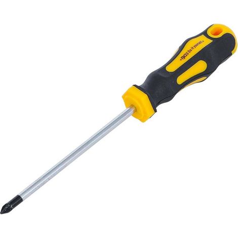 Tournevis Cruciforme PZ2 - Lame 125 mm - Acier, Manche Ergonomique - Précision et Confort, Pro - D-Work (1/5)