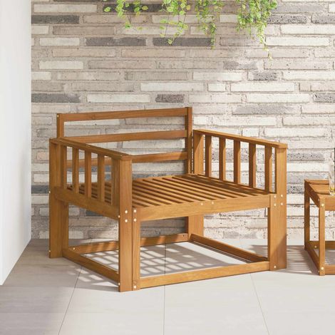 Teenpull – Armlehne 2 stk. Natur 80 x 6 x 61 cm Massivholz Akazie