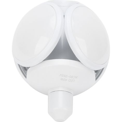 Ampoule LED pliable 40W E27 pour serre et ferme, éclairage spot plafond 85-265V