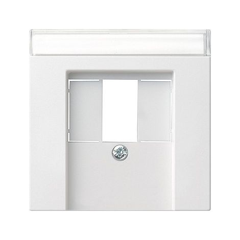 Gira Tapa BSF TAE USB System 55 Blanco puro [087603], 0876 03