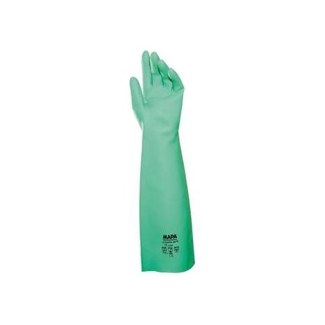 Gants tranitril verts taille 10 - Lot de 24 paires - Mapa Professionnel