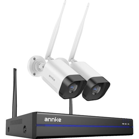 Sistema de videovigilancia, resolución de 8 MP, soporte para 16 canales, 2 cámaras NVR de 16 canales, 4T (1/2)