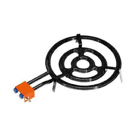Brûleur à gaz paella Garcima L50/3 – 2 brûleurs – Chauffage uniforme – Pour cuisine extérieure – Plat 76050 – Mibricotienda