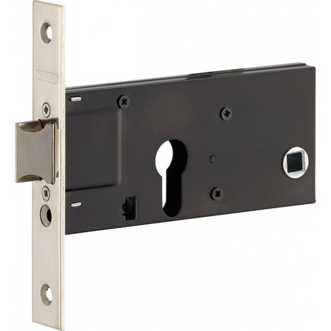 Cassa serratura per cilindro europeo, asse 60 mm, frontale nichelato – THIRARD