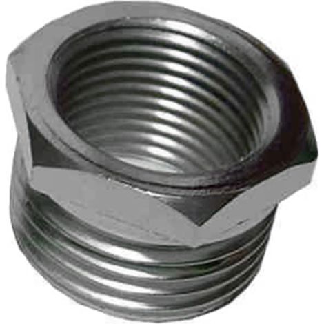 Riduzione 3/4" Maschio - 1/2" Femmina Ottone Cromato